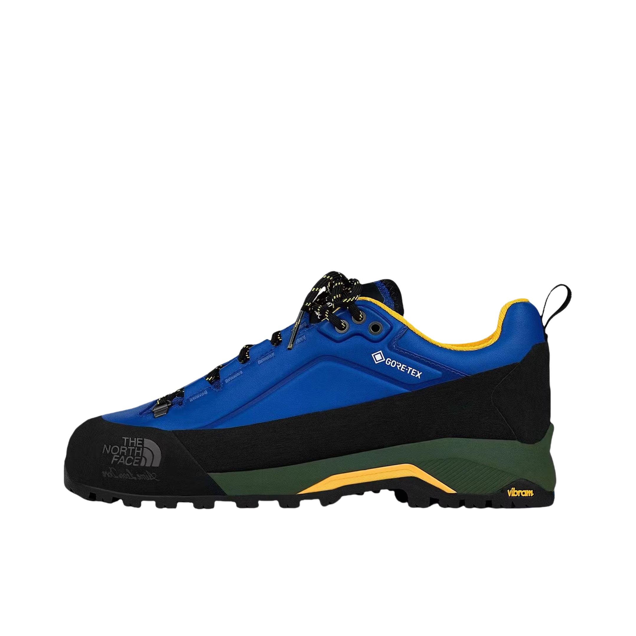 推荐商品：TheNorthFace 耐磨 舒适 户外 跑鞋 Aimé Leon Dore联名/蓝色/黑色