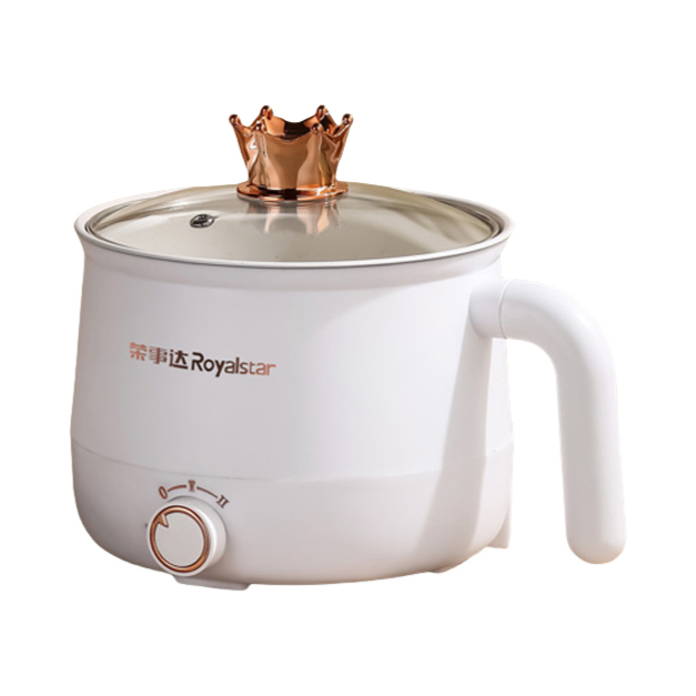 推荐商品：Royalstar/荣事达 DE-18 电火锅 2.2L 一锅多用 蒸煮炖涮