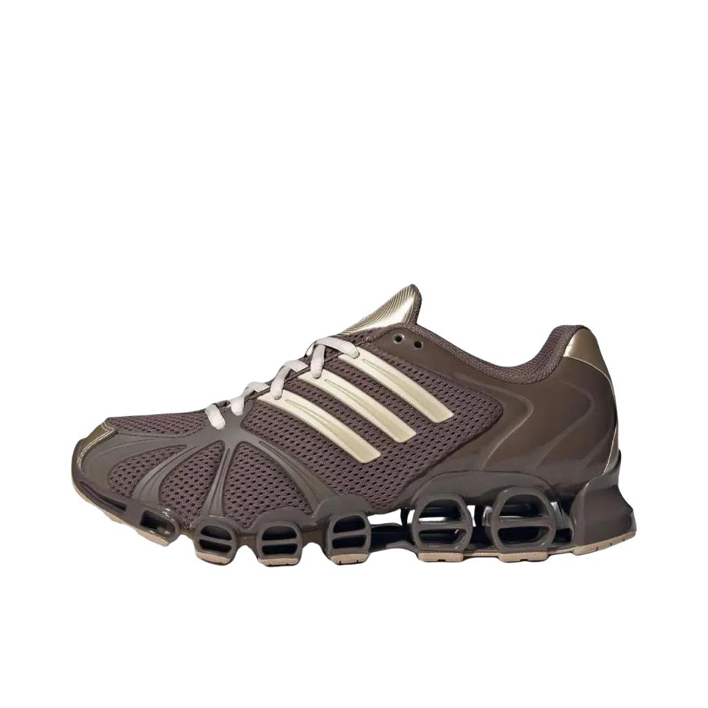 推荐商品：adidas Originals Mega Ghostride Core 运动休闲鞋 潮流百搭防滑耐磨低帮 棕色/米色