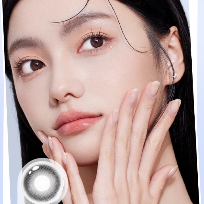 推荐商品：EYEPONY 屿系列半年抛美瞳 雪松石小夜曲水雾无锁边小露珠