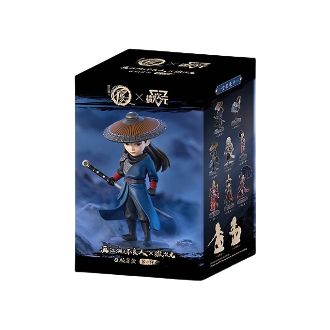 推荐商品：微次元 画江湖之不良人第七季 Q版手办 盲盒