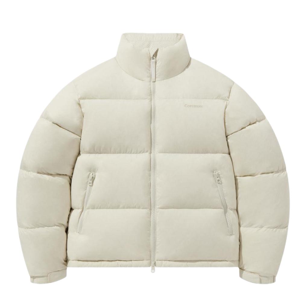 推荐商品：Covernat 拉链立领短款羽绒服 CO2504DP01BK 象牙