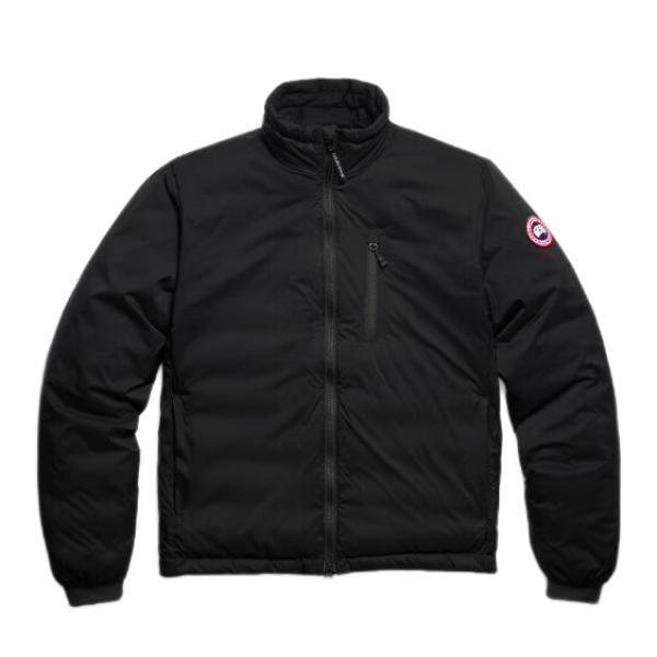 Canada Goose/加拿大鹅 Lodge系列滑雪季哑光徽标纯色拉链无帽立领防风防水耐用长袖轻量羽绒夹克 男女同款 5079M