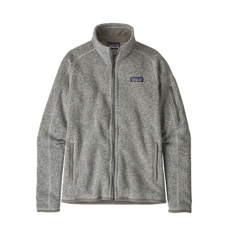 推荐商品：PATAGONIA/巴塔哥尼亚 保暖防寒防风羊毛纤维软壳滚边半拉链立领抓绒衣 25543 094007D0 桦木白