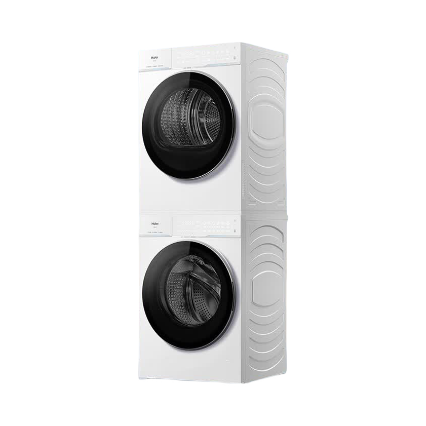 推荐商品：Haier/海尔 云溪4.0Pro 10KG洗衣机10kg烘干机 精华洗 大容量 活水 直驱 双擎 热泵烘 滚筒 双智投 柔烘 除菌螨 XQG100-BLEG75DWU1+GA100-STQ75DWU1