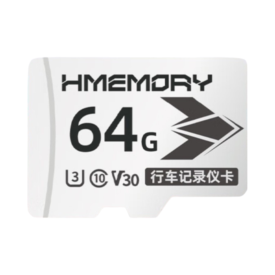 推荐商品：华存 TF内存卡 适用行车记录仪 V30 U3