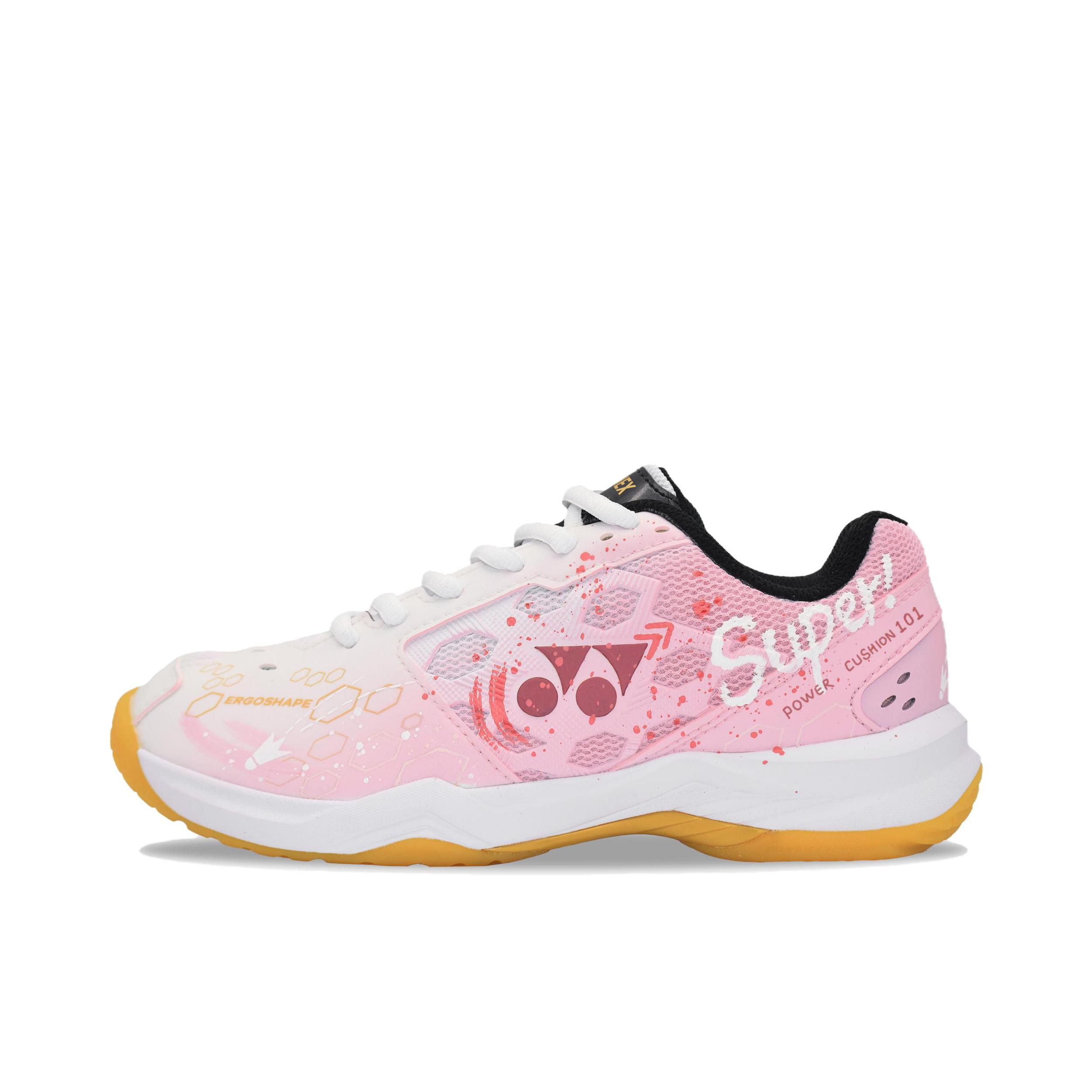 推荐商品：定制款 YONEX/尤尼克斯 Power Cushion 100系列 羽毛球鞋 耐磨支撑简约百搭 鸳鸯款/双色幻羽