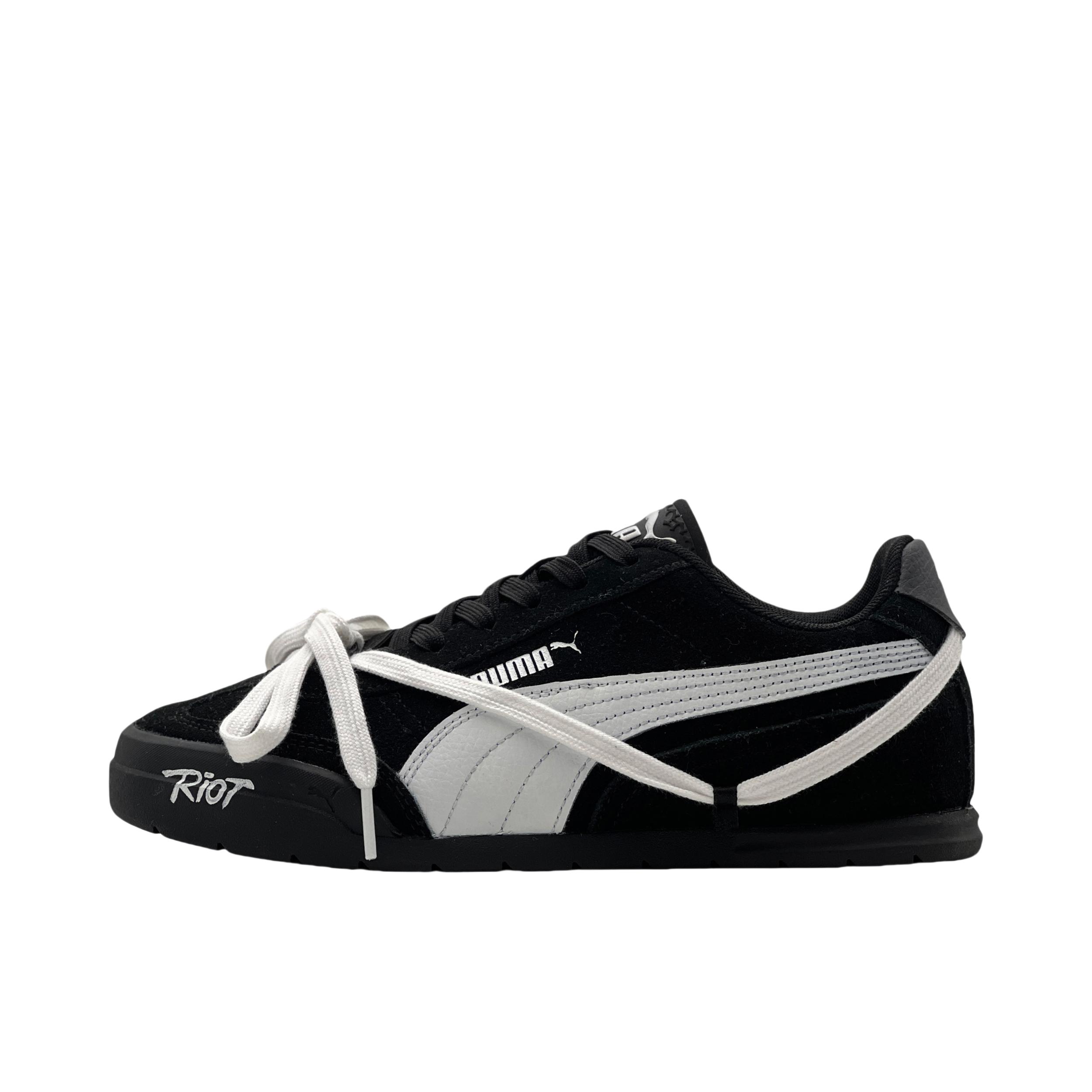 推荐商品：定制款 Puma/彪马 Super Turino Softfoam 板鞋 薄底情侣简约橡胶 空白格