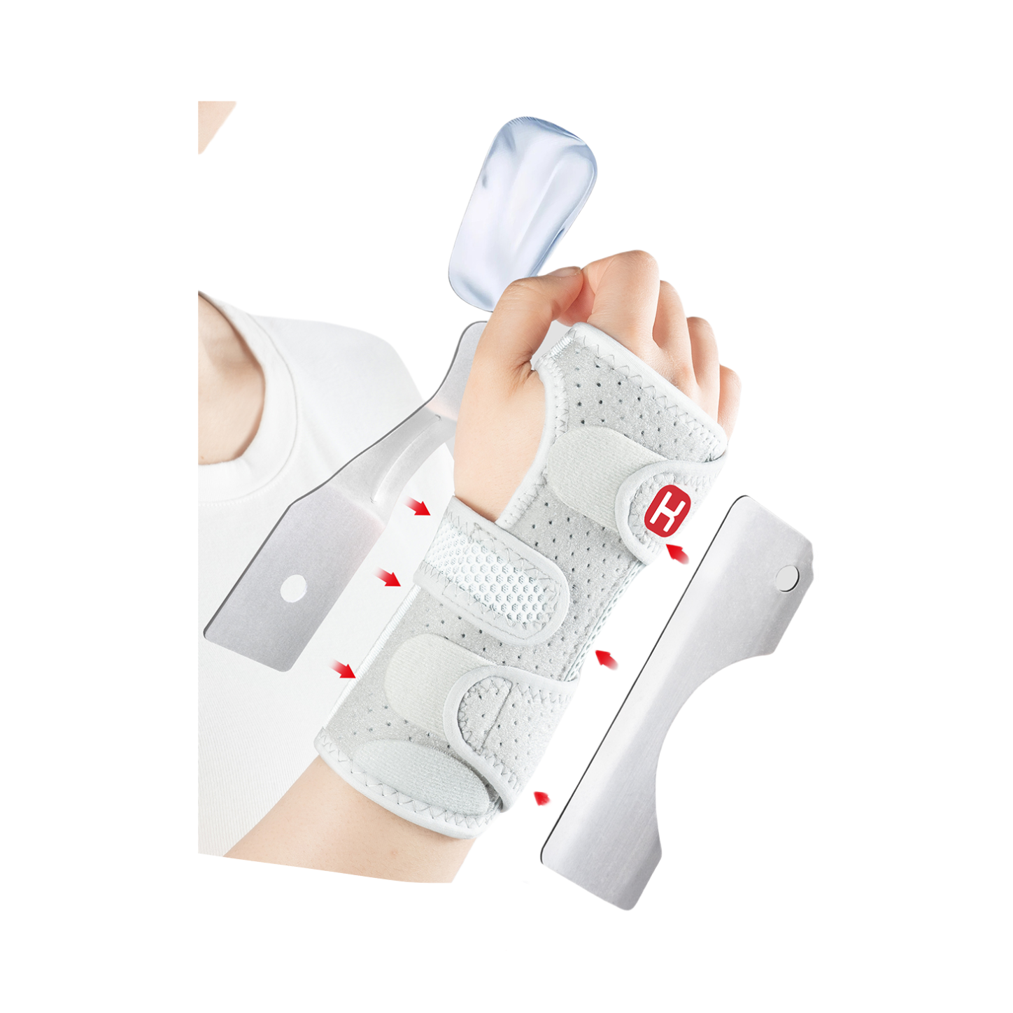 推荐商品：孚步 钢板 骨折 关节 支撑 tfcc 运动 护腕