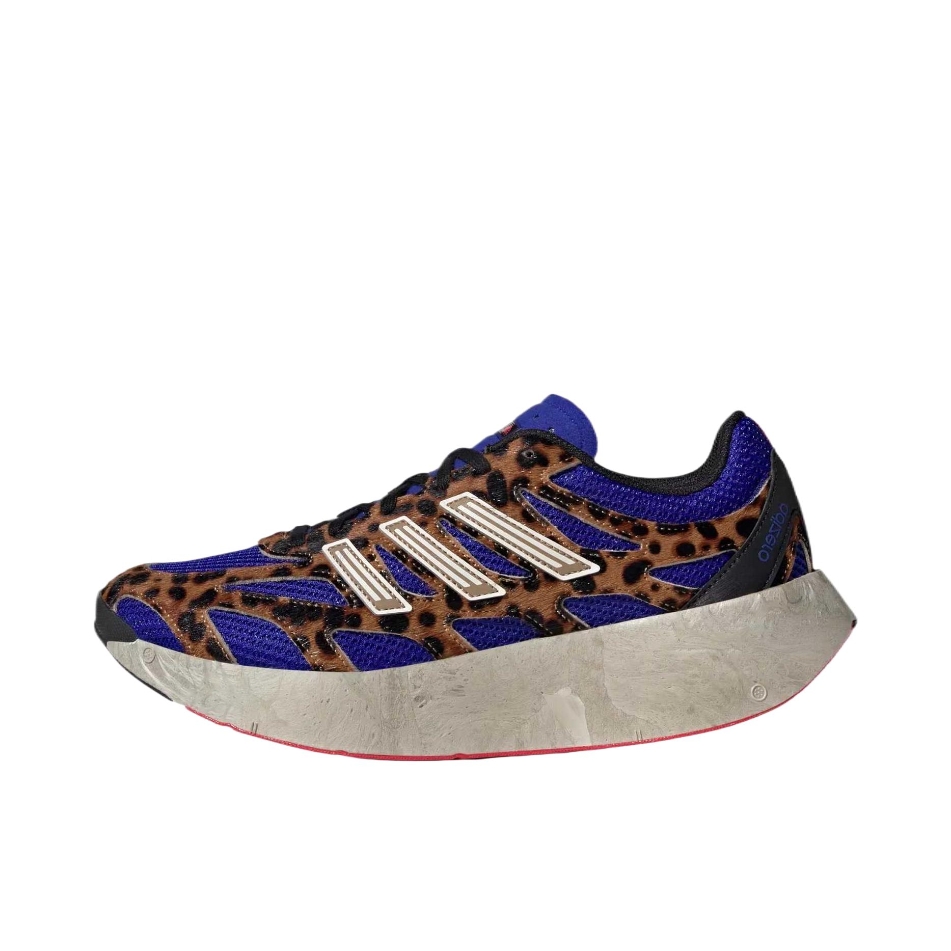 推荐商品：adidas Adizero Aruku 跑鞋 复古防滑耐磨贴合支撑 核心黑/纯红宝石/清醒蓝