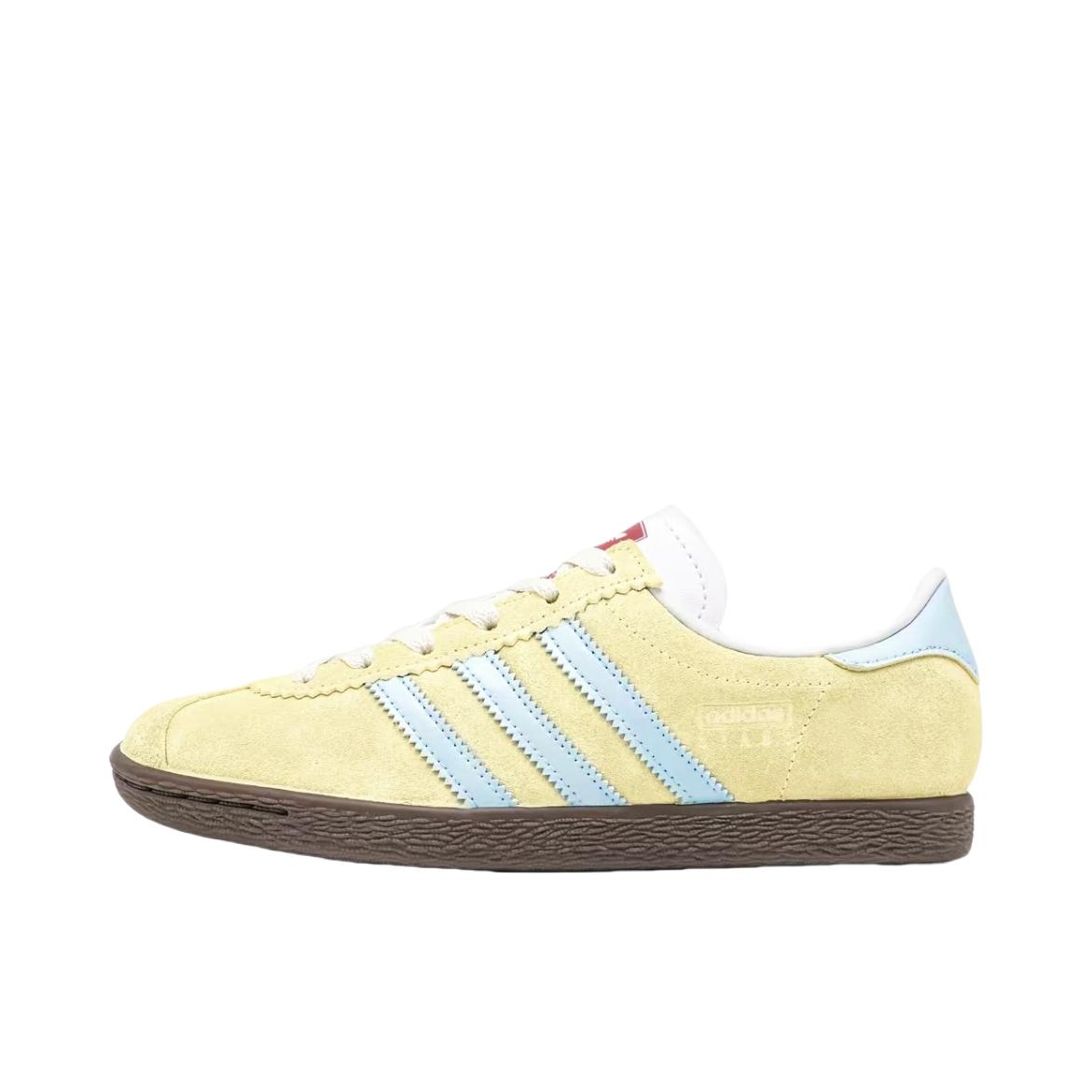 推荐商品：【定制球鞋】 adidas Originals Stadt 板鞋 复古低帮圆头平跟 柠檬海盐