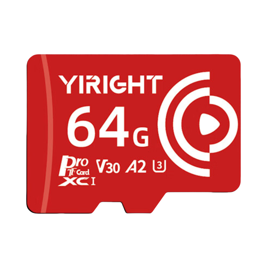 推荐商品：YIRIGHT TF内存卡 适用运动相机 A2 V30 U3