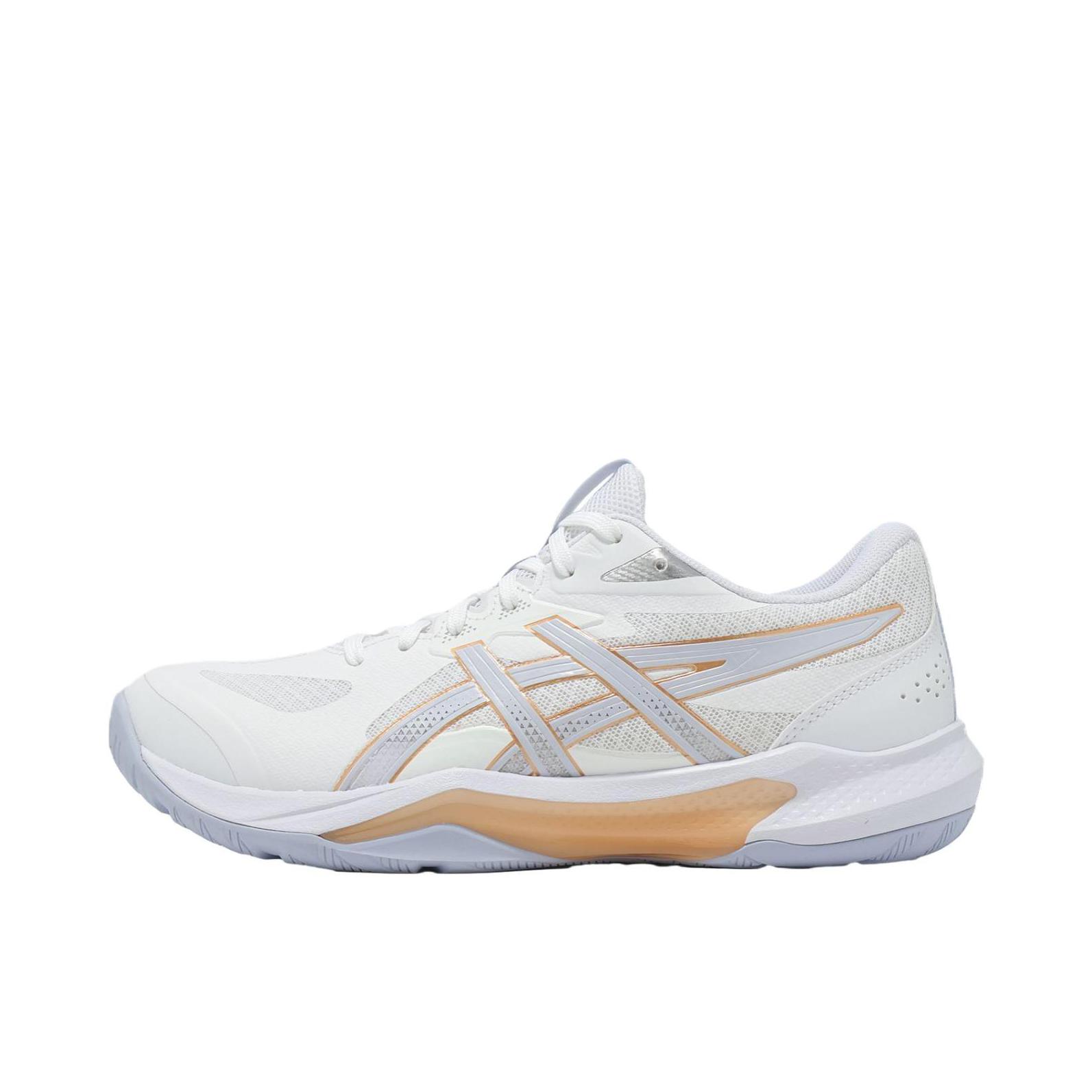 推荐商品：Asics/亚瑟士 GEL-TACTIC 13 网球鞋 简约低帮平跟系带 2E宽/白色