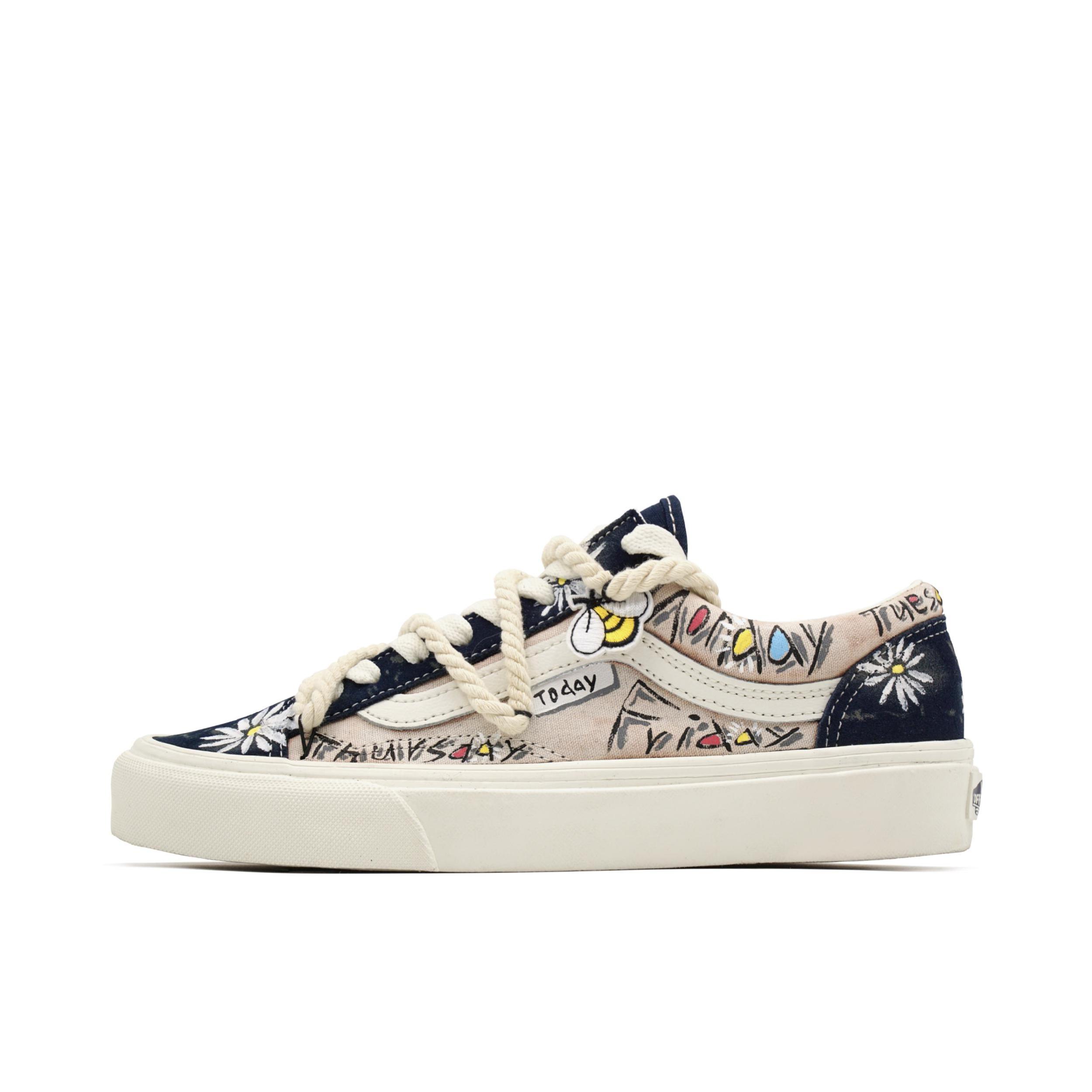 推荐商品：【定制球鞋】 Vans/范斯 Style 36 板鞋 舒适减震轻便耐磨低帮系带平跟 每天今日