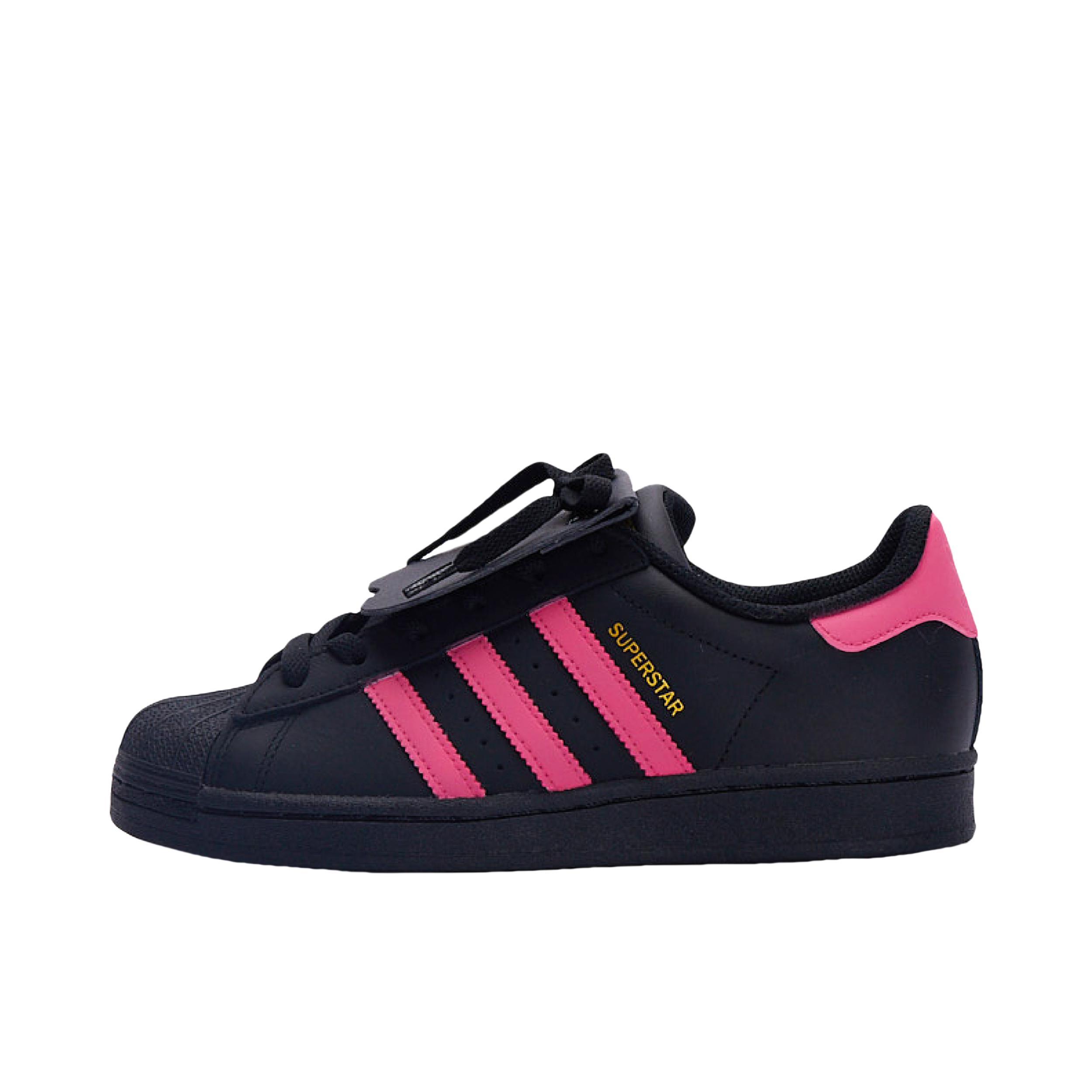 推荐商品：【定制球鞋】 adidas Originals Superstar 板鞋 防踢减震防滑耐磨百搭潮流时尚合成革贝壳头 大童/粉墨少女