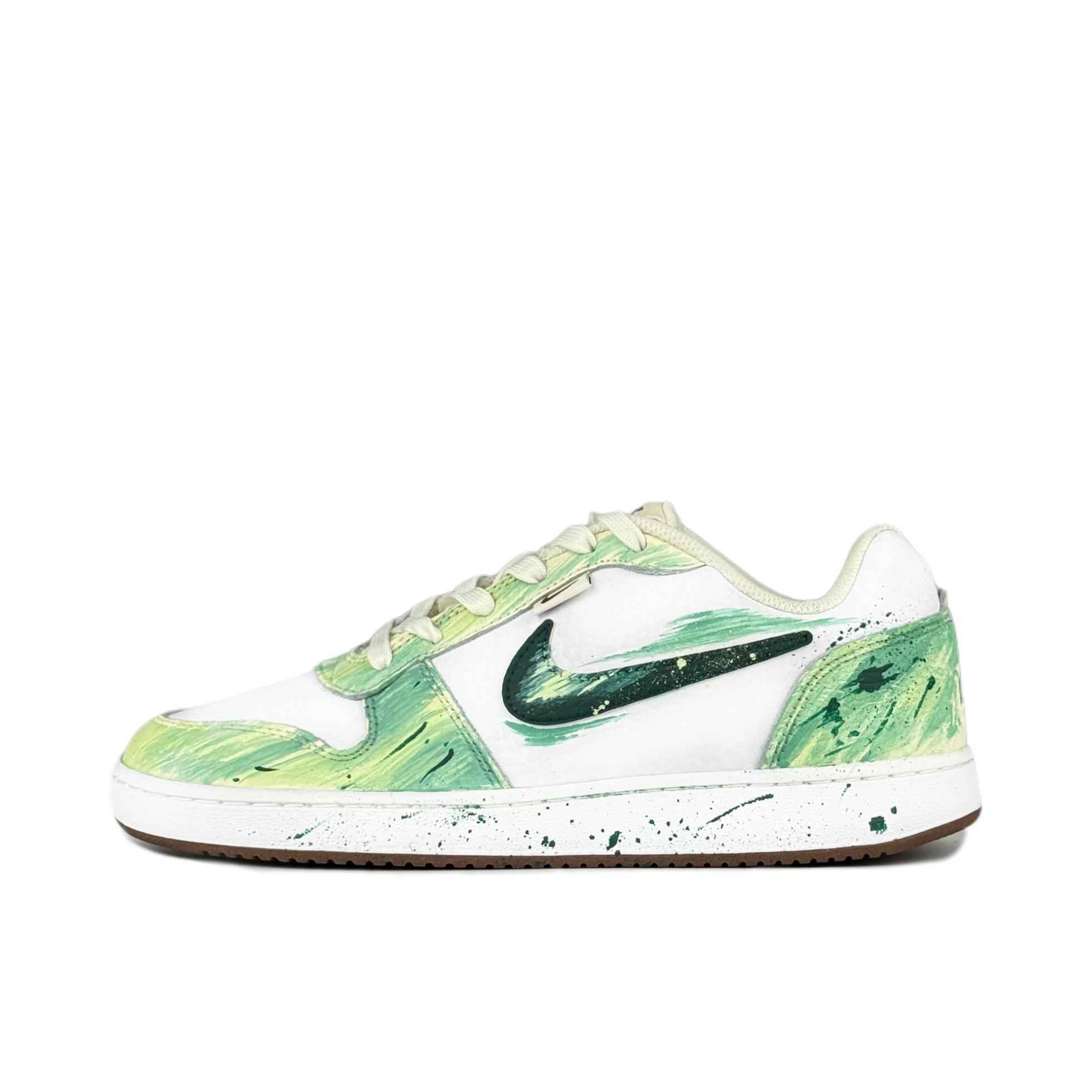 推荐商品：【定制球鞋】Nike Ebernon 板鞋 防滑耐磨舒适轻便合成革百搭复古潮流简约 绿野仙踪