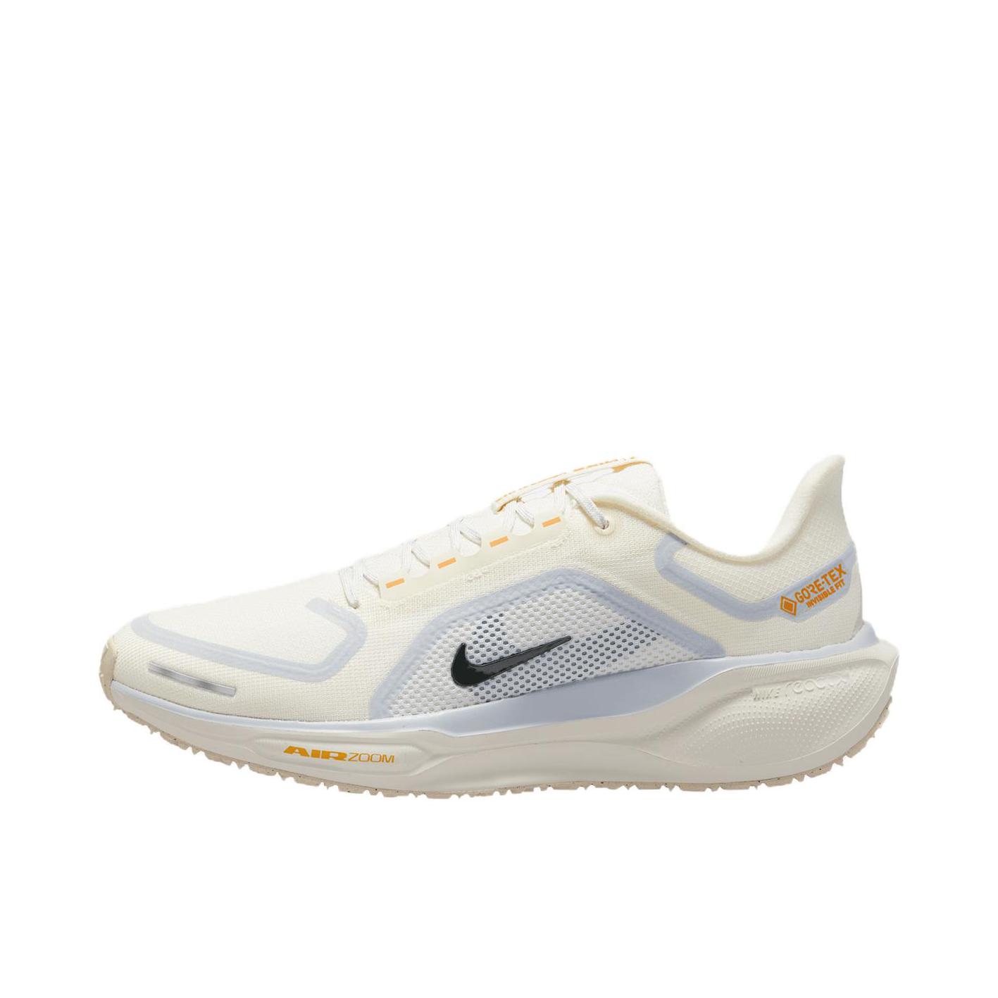 推荐商品：Nike Air Zoom Pegasus 41 飞马 跑鞋 ReactX泡绵缓震透气轻便回弹训练防滑马拉松短跑支撑贴合耐用 男款/白色/灰色