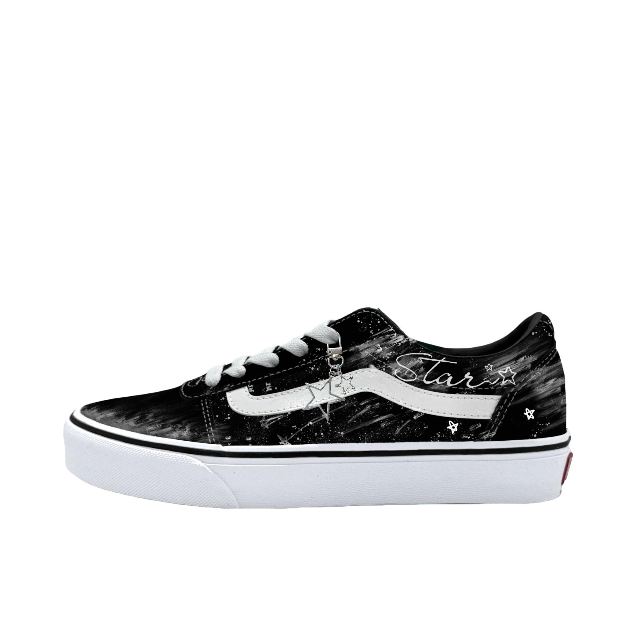 推荐商品：【定制球鞋】 Vans/范斯 Ward Active 板鞋 国潮低帮圆头 星芒