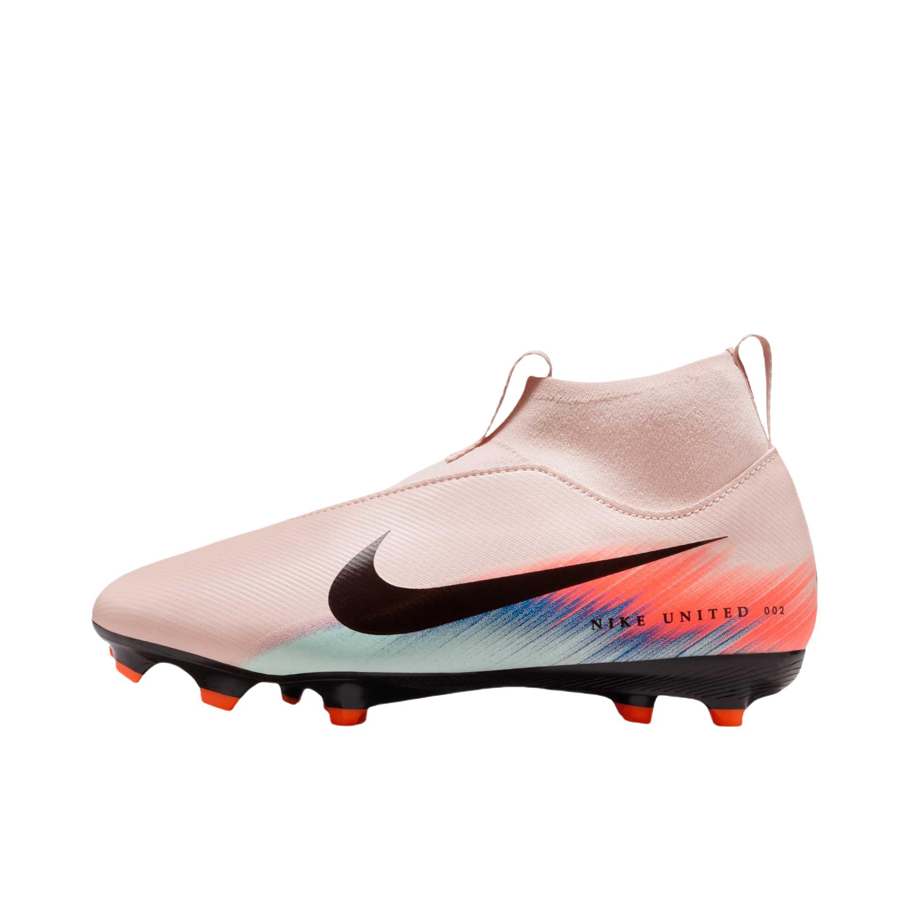 推荐商品：Nike Mercurial Superfly 10 Elite FG 足球鞋 胶质长钉多场地缓震 国内/亚太版本/大童/暗粉红