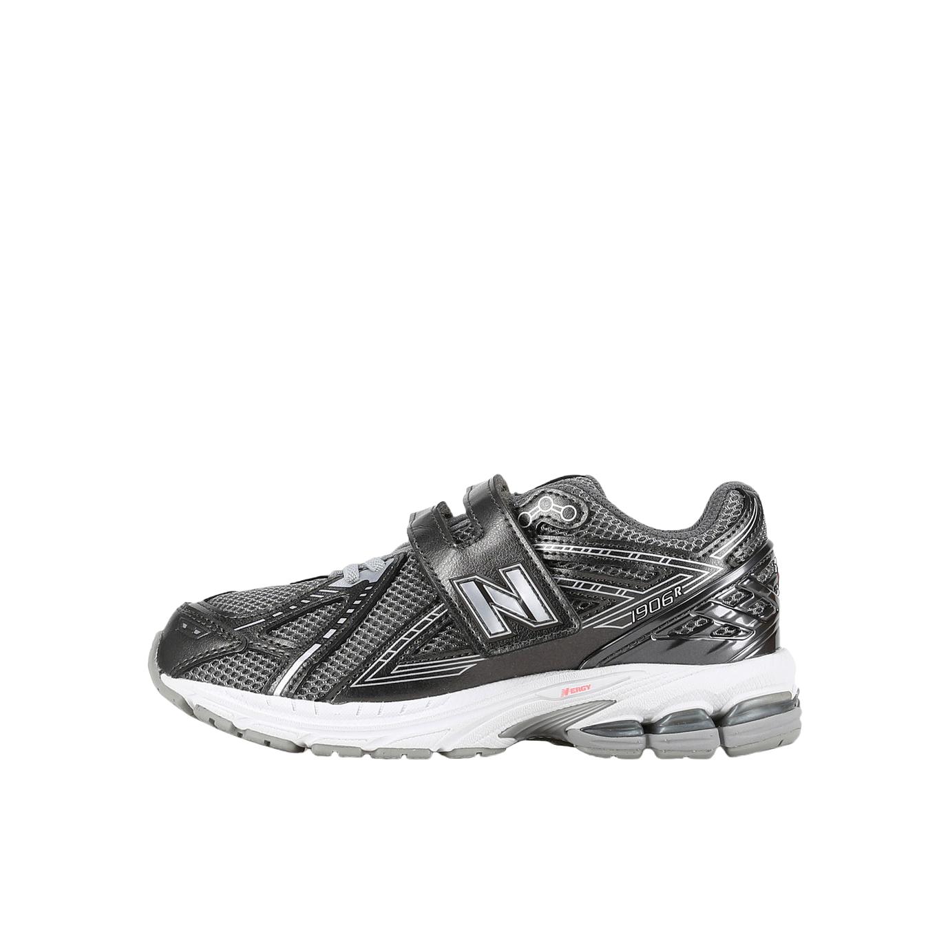 推荐商品：New Balance 1906R 防滑耐磨 减震 潮酷 网面 合成革 舒适百搭 运动童鞋 W宽/小童/银灰色