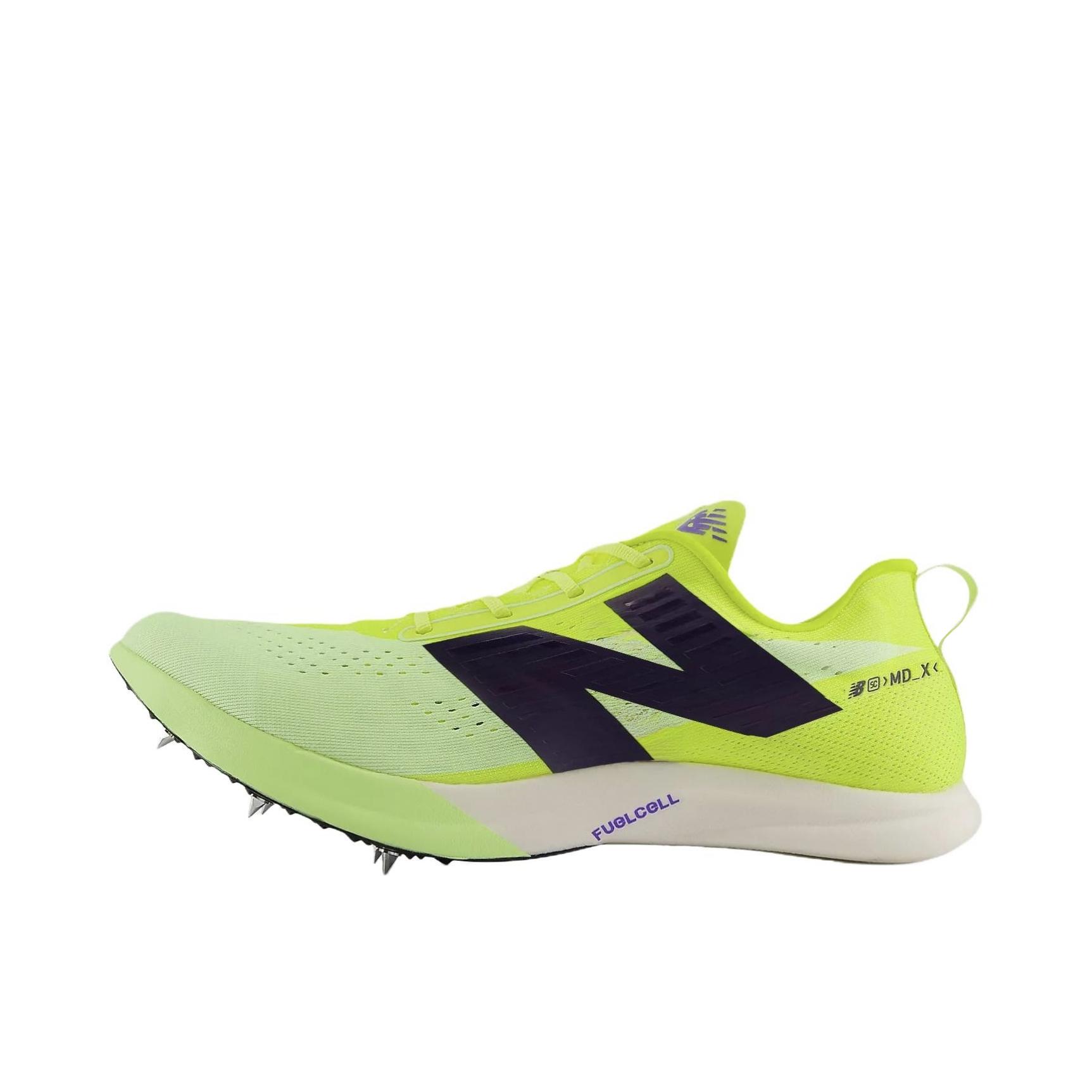 推荐商品：New Balance FuelCell SuperComp MDX v3 跑鞋 柔软透气竞速支撑 D宽/黄色/绿色