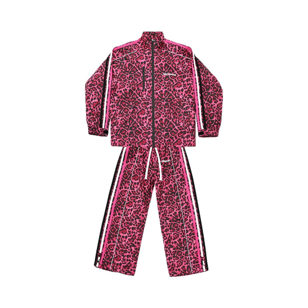 推荐商品：zachariah 保暖防风透气耐磨运动套装 女装 ZA25FF65SS022 粉红顽皮豹