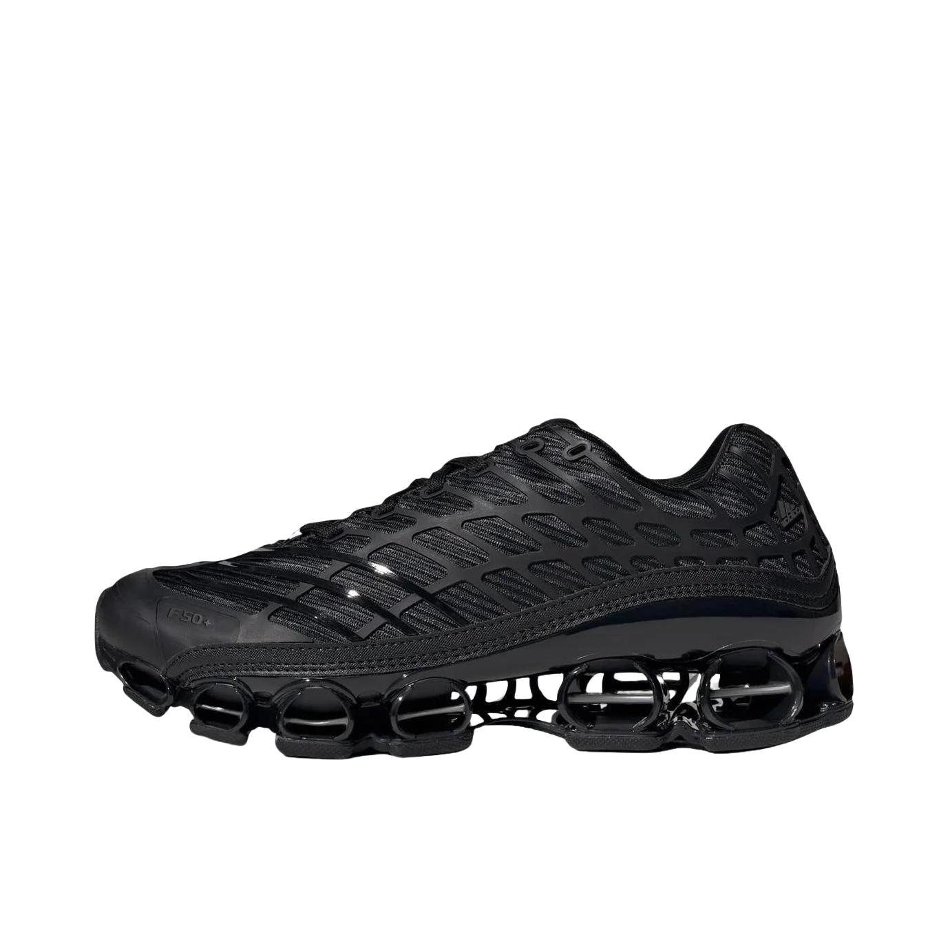 推荐商品：adidas Megaride F50 跑鞋 舒适耐磨防滑贴合足球风 黑色