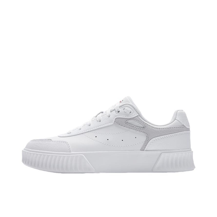 推荐商品：FILA/斐乐 SHADOW 1S 板鞋 低帮时尚圆头复古轻便 女款/明亮白