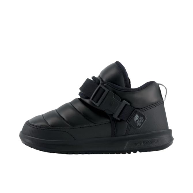 推荐商品：New Balance CRVN MOC 防滑耐磨 透气舒适 轻便 简约 休闲运动 M宽/大童/黑色/亮黑色