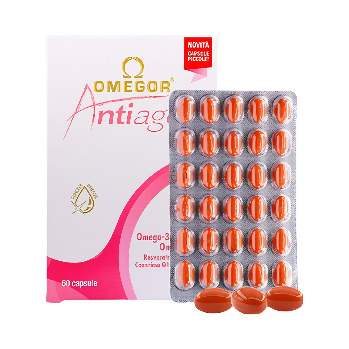 推荐商品：omegor/金凯撒 鱼油胶囊 盒装 嫩肤去黄