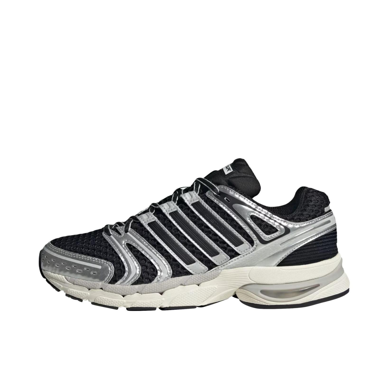 推荐商品：adidas AdiStar Control 5 跑鞋 复古耐磨支撑防滑贴合网面耐穿 黑色/白色/银色
