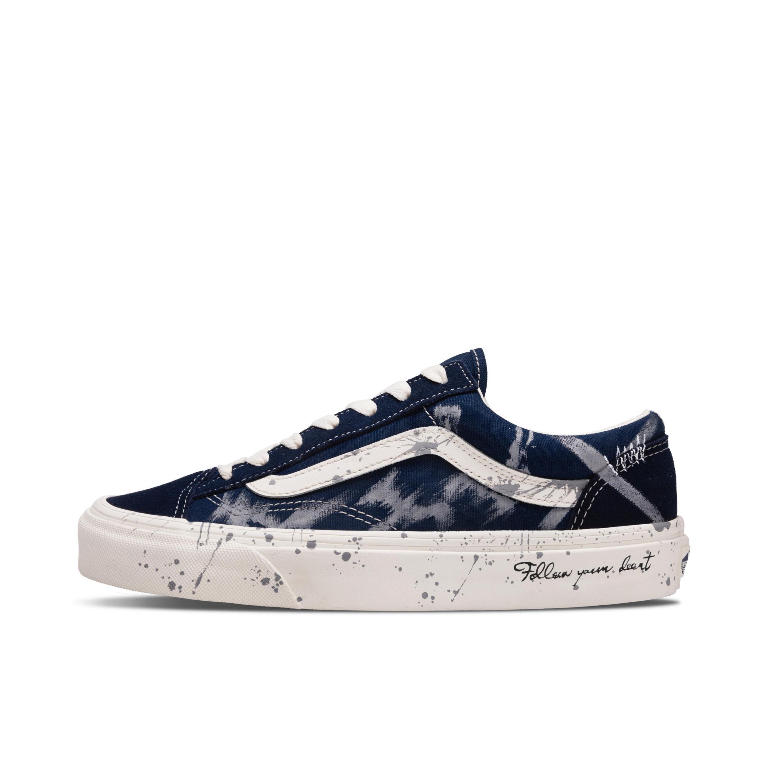 推荐商品：【定制球鞋】 Vans/范斯 Style 36 板鞋 舒适减震轻便耐磨低帮系带平跟 拓荒寻迹