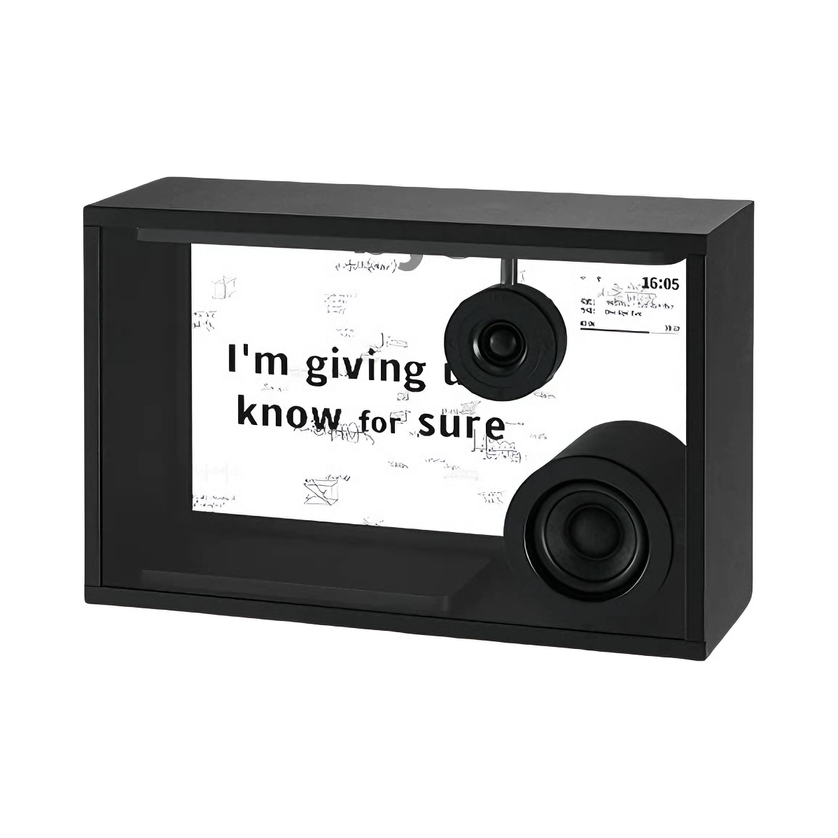 推荐商品：Anmut EGO 桌面 蓝牙音箱 悬浮歌词 小巧便携