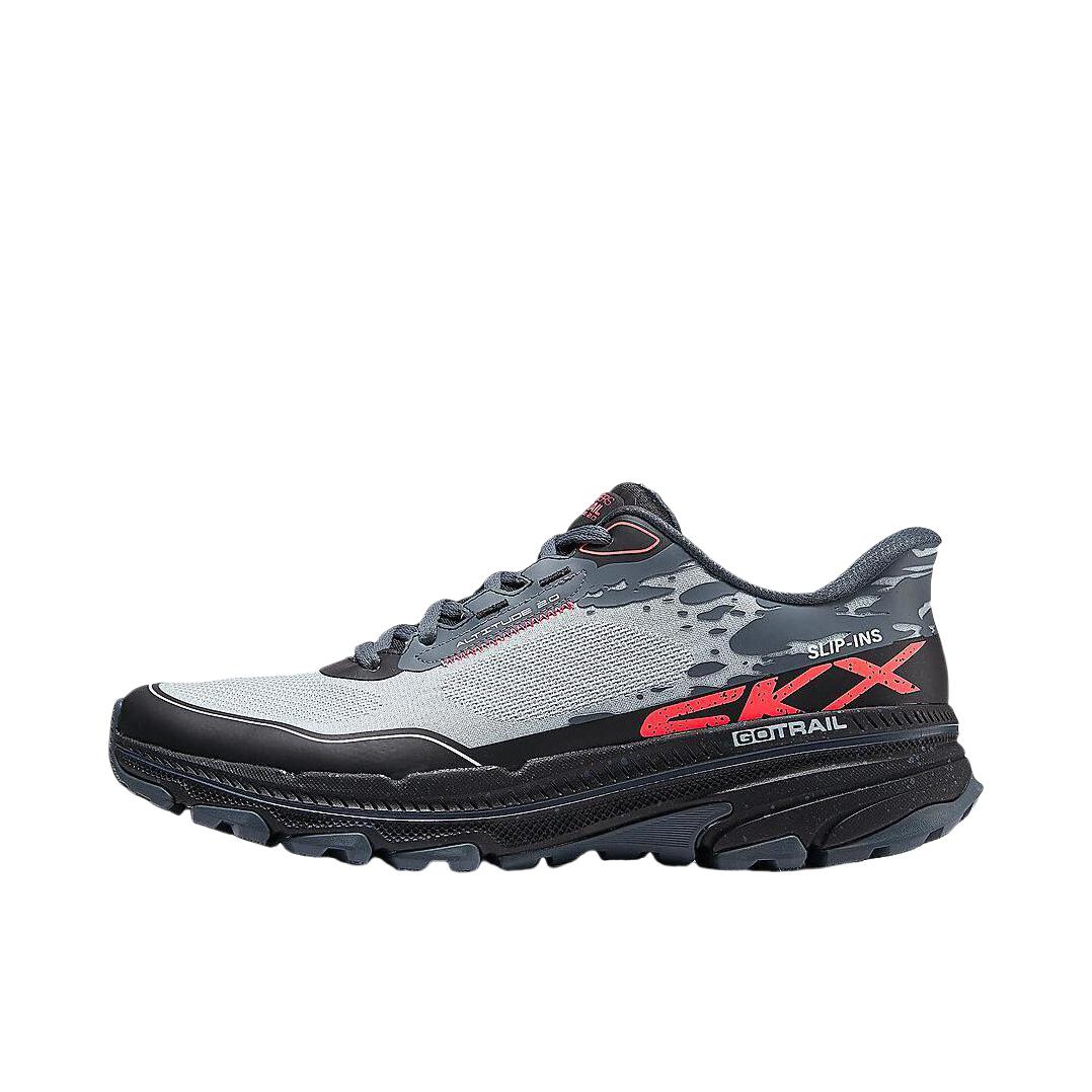 推荐商品：Skechers/斯凯奇 防滑耐磨 舒适缓震 透气轻质 软底回弹 一脚蹬 跑鞋 暗灰蓝色