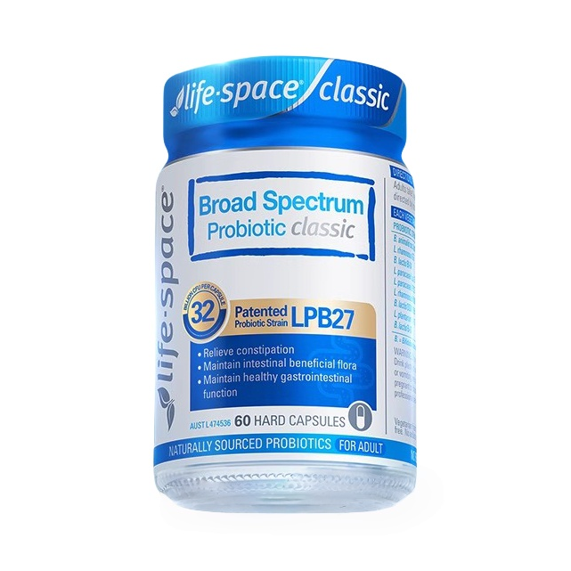 推荐商品：lifespace/益倍适 经典款 广谱益生菌胶囊 瓶装