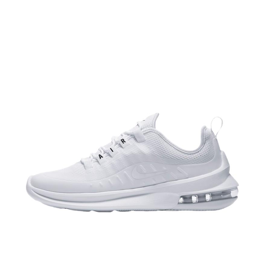 推荐商品：Nike Air Max Axis 防滑耐磨 透气轻便 舒适减震 百搭复古 合成革 织物 回弹 跑鞋  White 纯白色