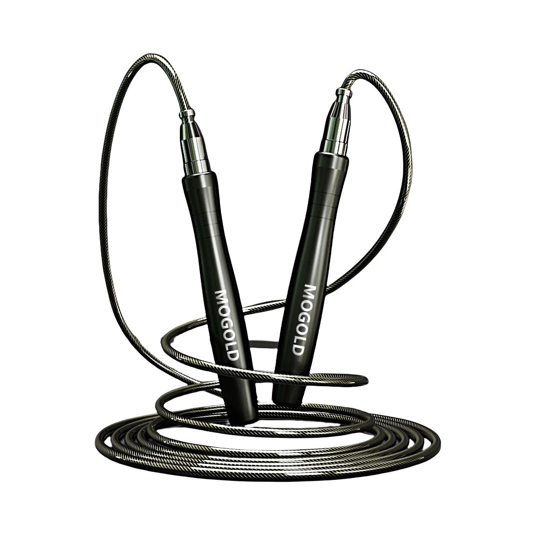 推荐商品：MOGOLD 竞速 轴承 运动 钢丝 跳绳 t08