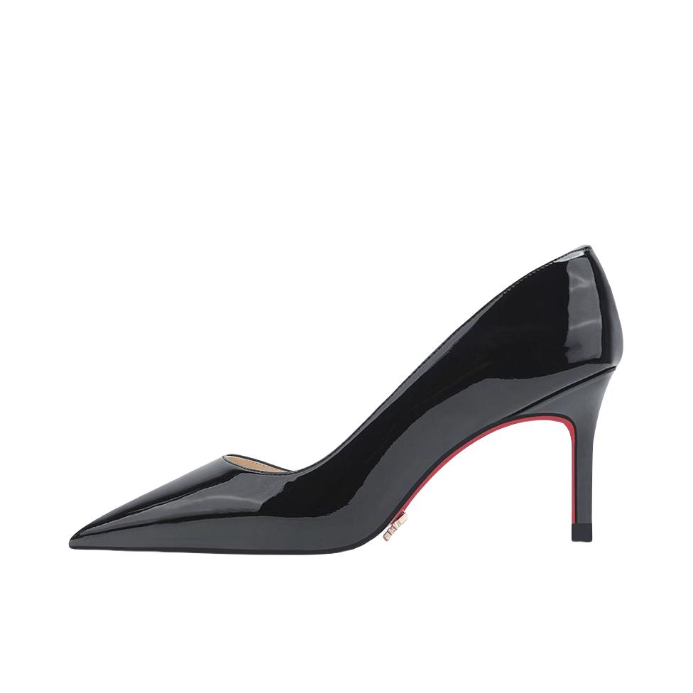 推荐商品：RoseMiranda 时刻 高跟鞋 公主风日常尖头少女风 6CM跟高/黑色