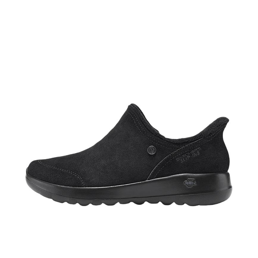 推荐商品：Skechers/斯凯奇 O-T-G BOOTS 运动休闲鞋 一脚蹬低帮轻便深口 加绒/女款/全黑色