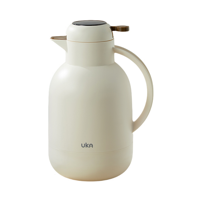 推荐商品：UKA家居 2000ml 非温显款 镀铜红胆玻璃 保温水壶 UKM-20H