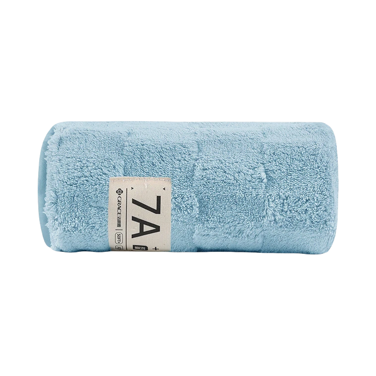 推荐商品：grace/洁丽雅 珊瑚绒 35x75cm 7A抗菌毛巾