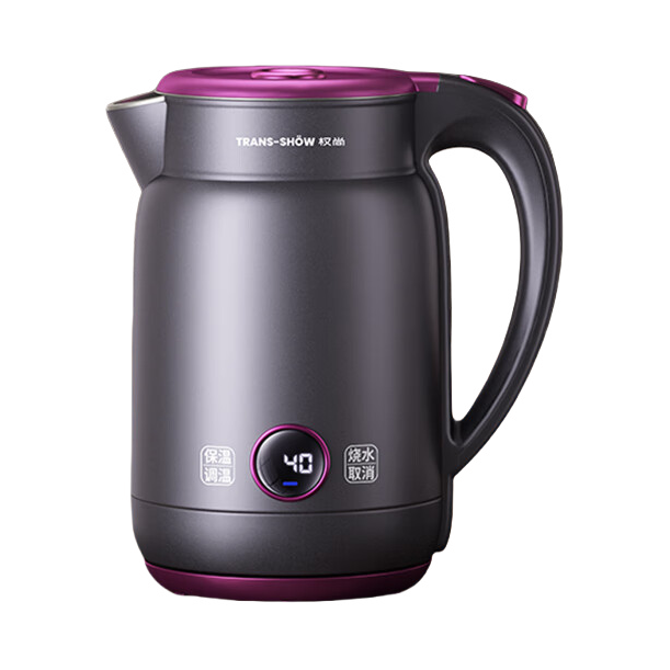 推荐商品：Trans Show/权尚 ABM-M-1706D 电水壶 1.7L 多段控温 自动断电 防干烧 316L不锈钢 母婴材质