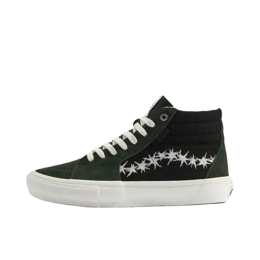 推荐商品：Vans/范斯 Skate Old School 板鞋 圆头系带厚底 绿色