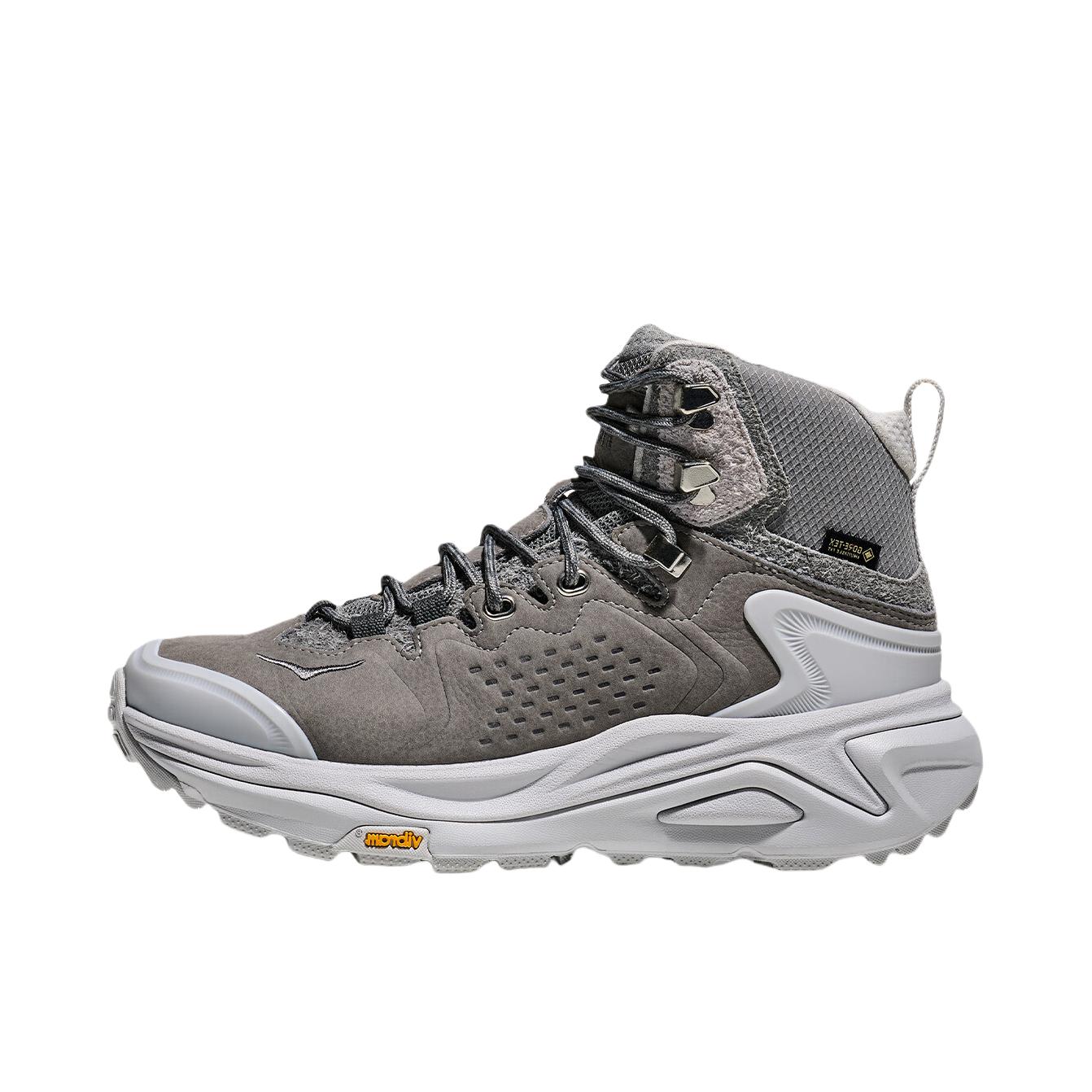 推荐商品：【井柏然同款】HOKA ONE ONE 卡哈3 KAHA 3 GTX 舒适透气 防滑耐磨 百搭耐用 防水 秋冬 户外 登山鞋 徒步鞋 银河灰/宇宙灰