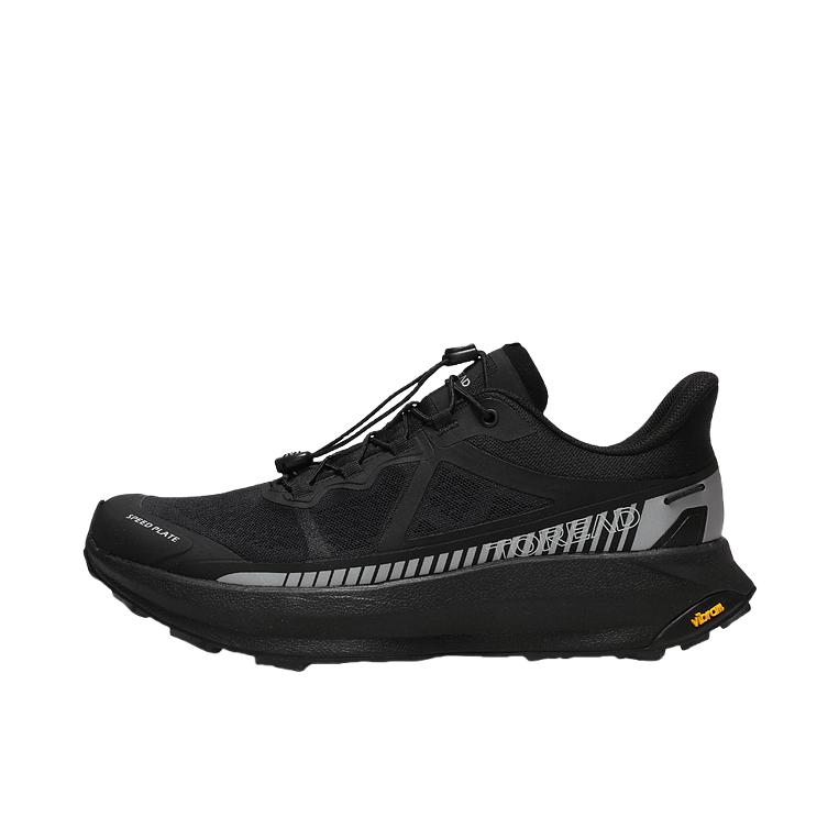 推荐商品：探路者 VIBRAM 户外鞋 舒适越野防滑大底轻量防泼水 黑色