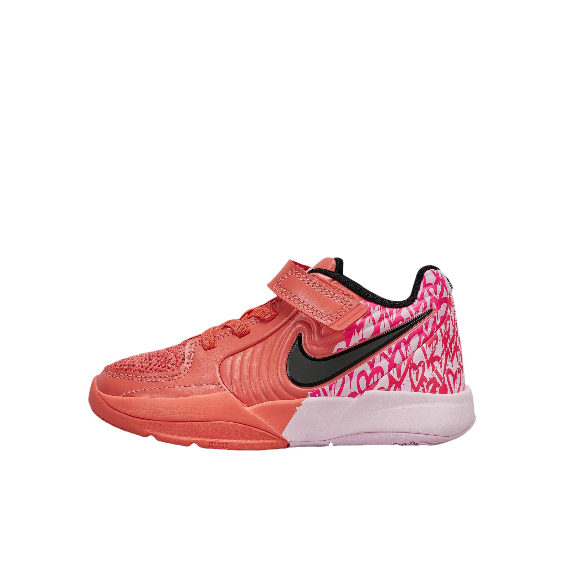 推荐商品：Nike Ja 2 防滑 耐磨 魔术贴 低帮 易穿脱 网面 耐用 儿童篮球鞋 小童/泡沫粉/深夜蓝/铁灰色