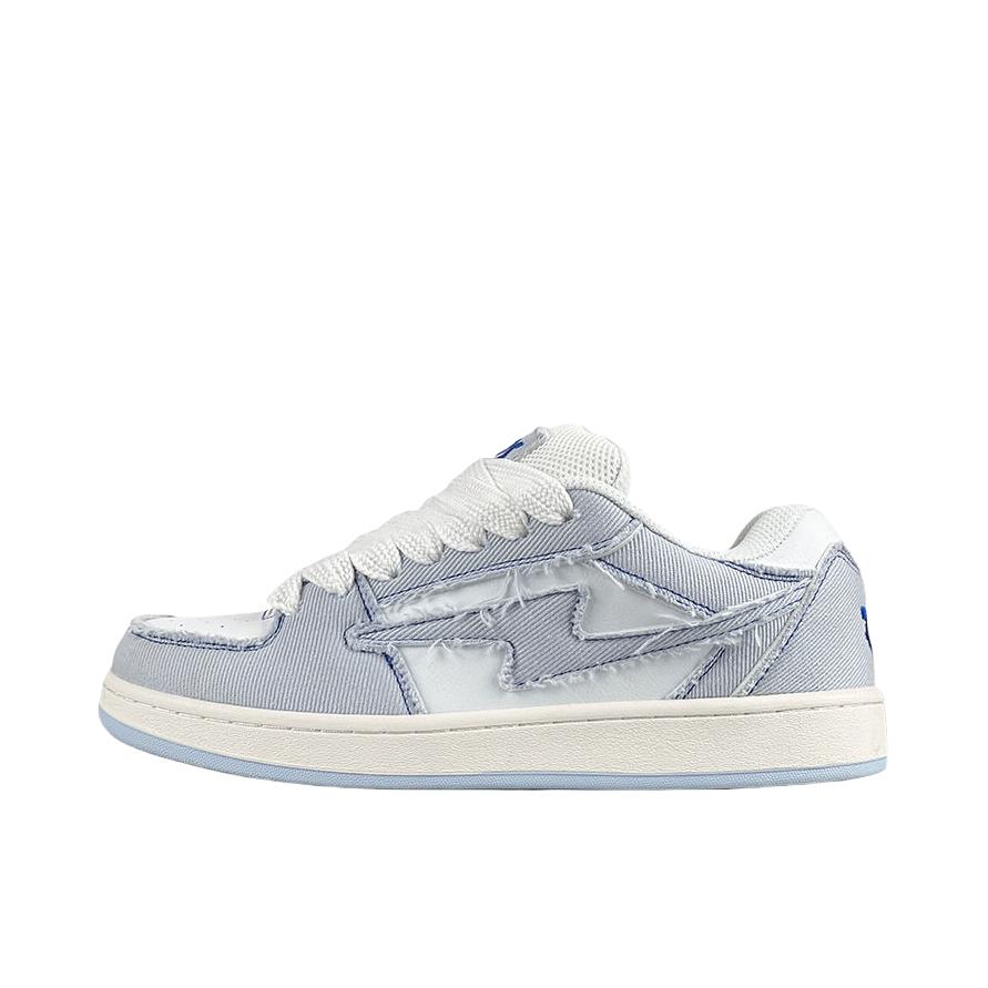 推荐商品：SUPER DRAG 原创 复古 低帮 休闲 板鞋 牛仔蓝