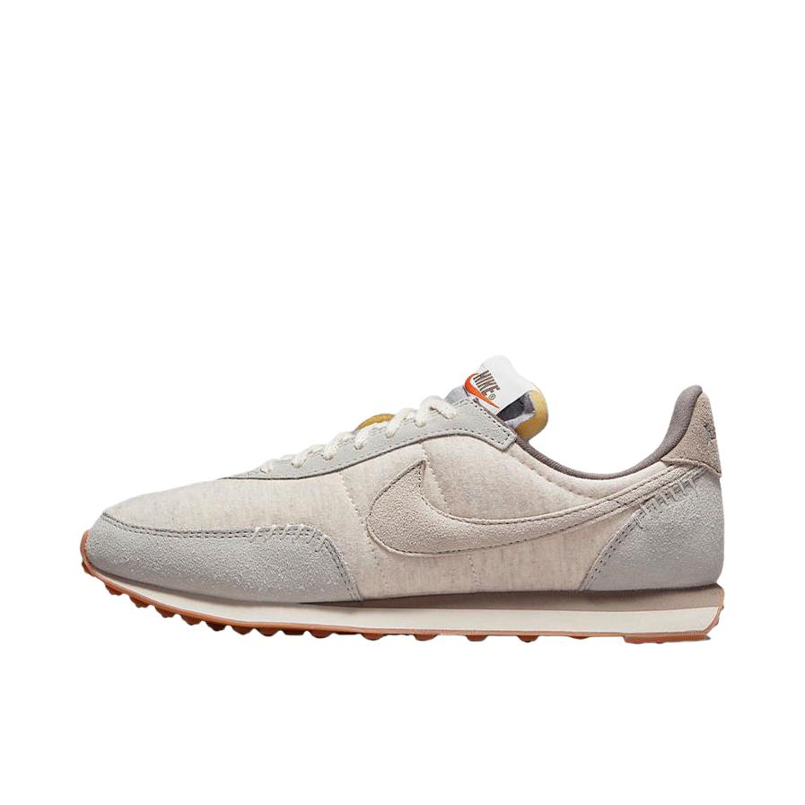 推荐商品：Nike Waffle Trainer 2 运动休闲鞋 耐磨时尚复古透气舒适 淡象牙白/月亮化石灰/雾灰