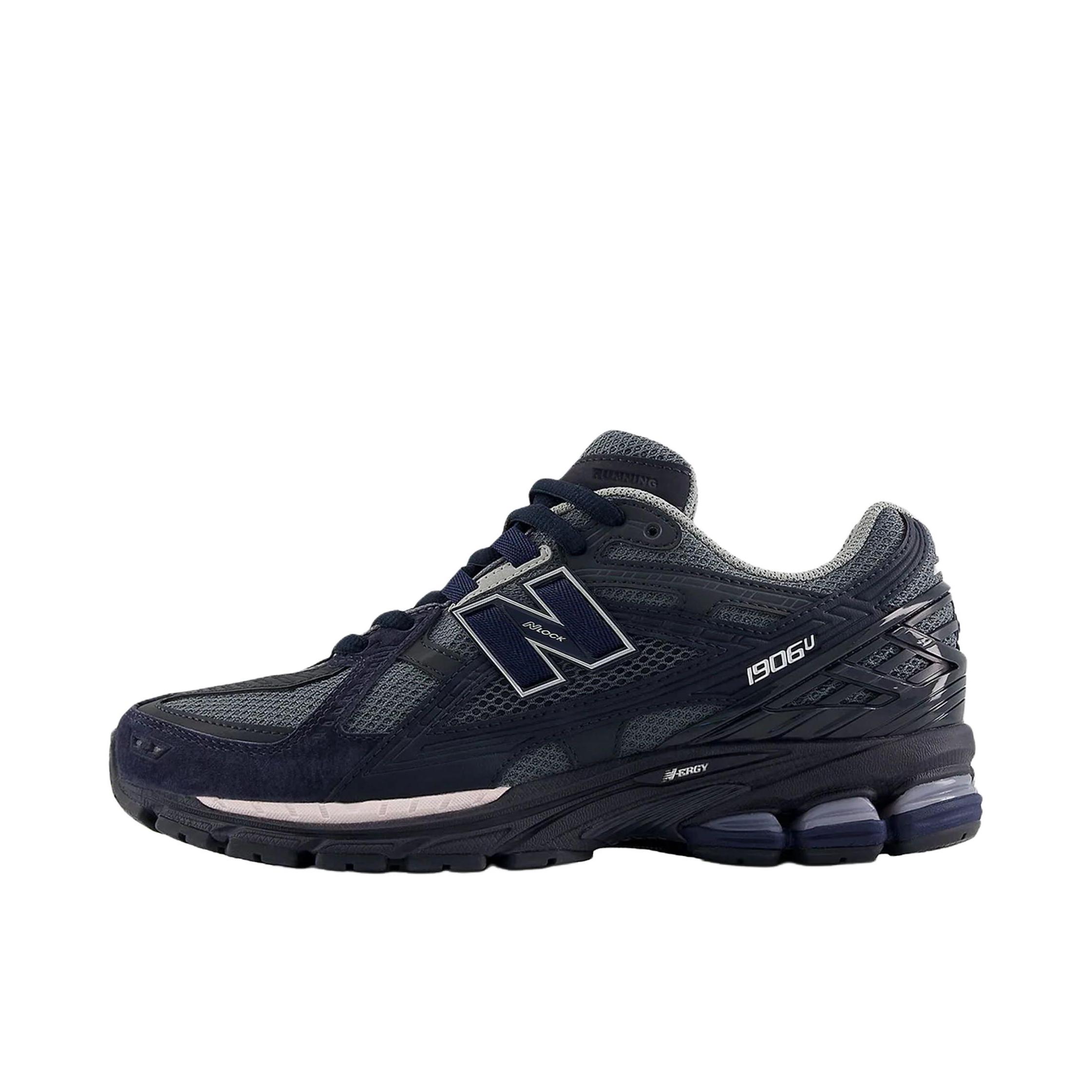 推荐商品：New Balance 1906R 跑鞋 网面透气防滑耐磨轻便复古防水运动贴合 D宽/深蓝色/白色