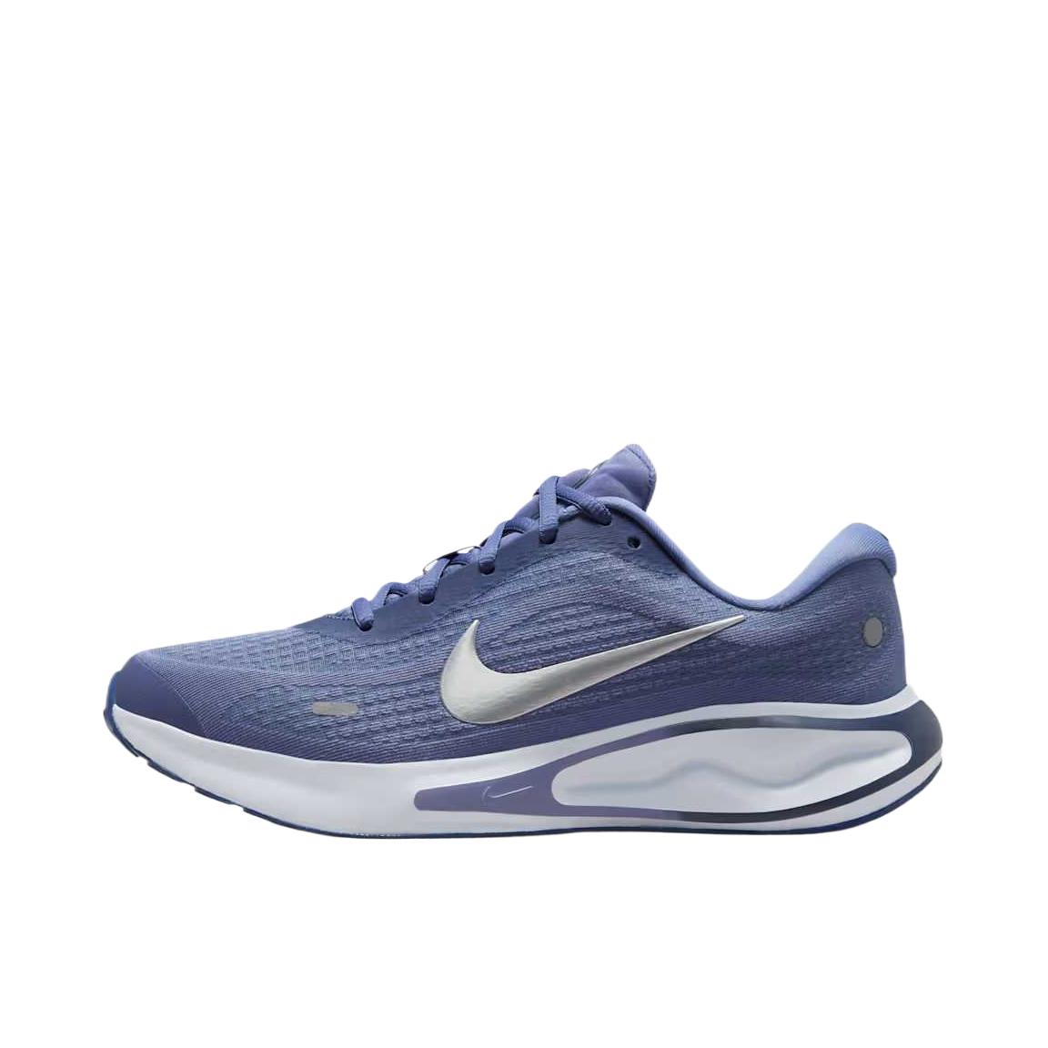 推荐商品：Nike Journey Run 跑鞋 缓震轻便防滑耐磨休闲简约训练长跑短跑织物运动贴合圆头支撑 女款/世界靛蓝/足球灰/午夜海军蓝/金属银 